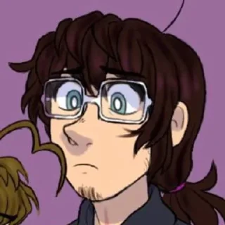 🍆 emoji Vincent Afton Telegram sticker 18 of 34