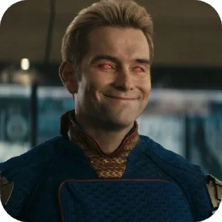 🙂 emoji Homelander Telegram sticker 5 of 13