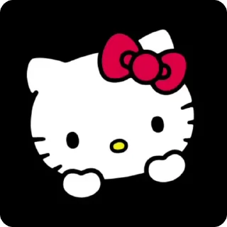 Sticker from Hello kitty