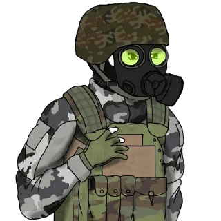 🇷🇺 emoji Military Wojak Telegram sticker 20 of 120