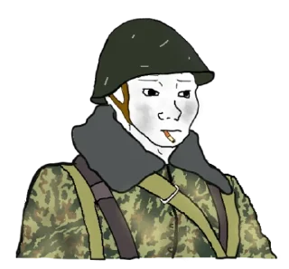 🪖 emoji MilitaryWojaks Telegram sticker 24 of 120