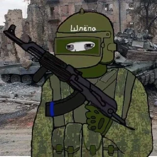 🇷🇺 emoji Military Wojak Telegram sticker 21 of 120