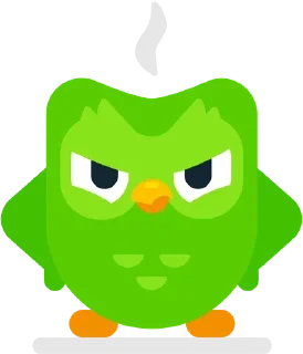 😡 emoji Duolingo Telegram sticker 9 of 83