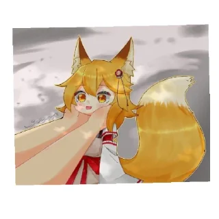 🥰 emoji Senko san Telegram sticker 1 of 8