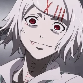 😜 emoji 🖤Suzuya Juzo🤍 Telegram sticker 2 of 82