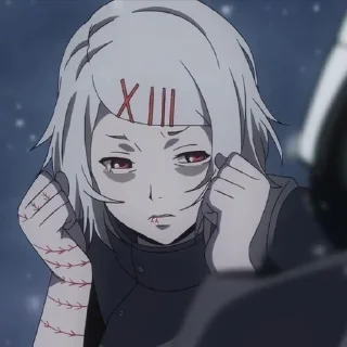 😍 emoji 🖤Suzuya Juzo🤍 Telegram sticker 15 of 82