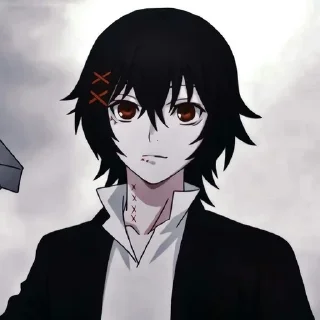 😔 emoji 🖤Suzuya Juzo🤍 Telegram sticker 17 of 82
