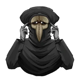 🤔 emoji Доктор Telegram sticker 10 of 22