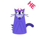😈 emoji Little Catto Telegram sticker 19 of 25