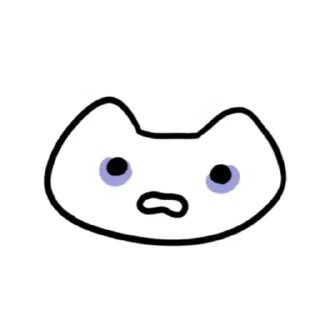 😦 emoji Кошки @gys_art Telegram sticker 5 of 8