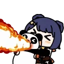 🐼 emoji Лучшие стикеры: @animstiker Telegram sticker 11 of 41