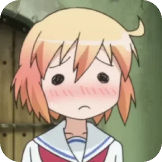 😰 emoji Аниме девочки 1 от @Foida_ggg Telegram sticker 3 of 120