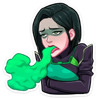 🤮 emoji VALORANT (@TgSticker) Telegram sticker 19 of 28