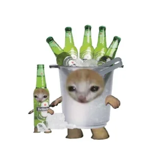 🍻 emoji грустный кот Telegram sticker 7 of 44