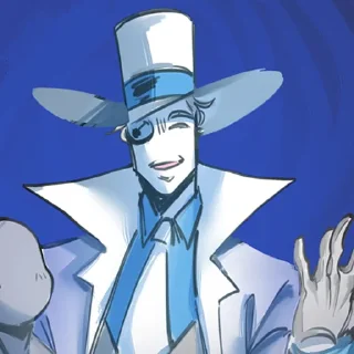 💙 emoji геройский круассан by @Kurrruzzza🤍 Telegram sticker 13 of 108