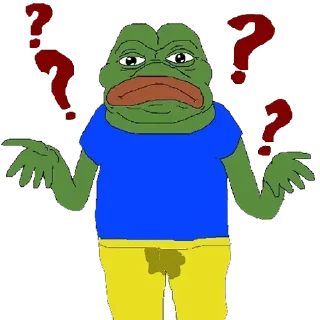 ❓ emoji Pepe-pack @LorenDelsin — @stckrRobot Telegram sticker 24 of 72