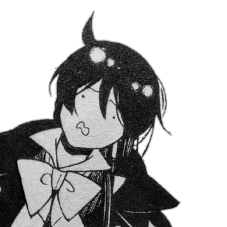 Sticker from vanitas