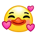 🥰 emoji DUCK EMOJI Telegram sticker 14 of 50