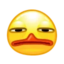 😑 emoji DUCK EMOJI 2 Telegram sticker 5 of 50