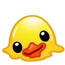 🫠 emoji DUCK EMOJI 2 Telegram sticker 8 of 50