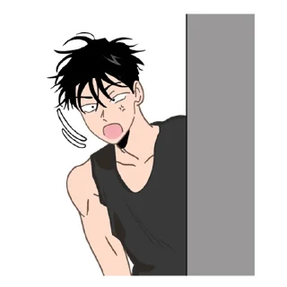 Sticker from Nam-ui BL manhwa