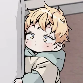 😨 emoji Яой Telegram sticker 5 of 8