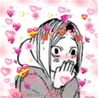🥺 emoji Яой Telegram sticker 20 of 30