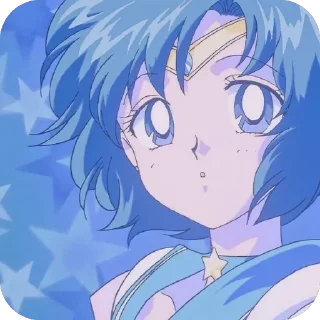 🫥 emoji .•Sailor Moon 🌙.• От @PomounayaBlad Telegram sticker 23 of 120