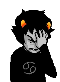 Sticker from Karkat talksprites+other stuff
