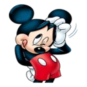 😜 emoji Микки Маус Telegram sticker 8 of 49