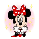 Sticker from Минни Маус