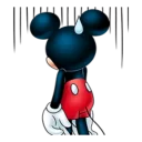 😕 emoji Микки Маус Telegram sticker 24 of 49