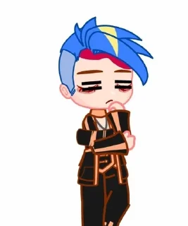 🤨 emoji дай пять Telegram sticker 8 of 14
