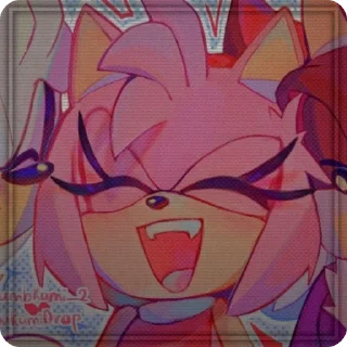 🌟 emoji 💗_-Amy ROSE-_💗 Telegram sticker 9 of 20