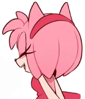 🌟 emoji 💗_-Amy ROSE-_💗 Telegram sticker 19 of 20