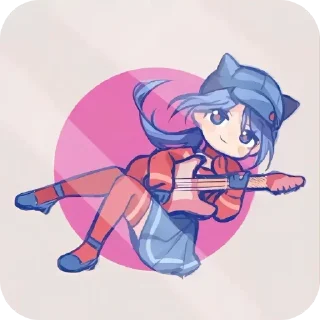 👍 emoji 🔪Mita (Miside)💞 Telegram sticker 5 of 67