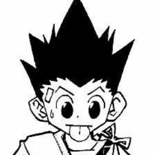 🔆 emoji Хантер х Хантер @ochenpriatnobogg Telegram sticker 24 of 25