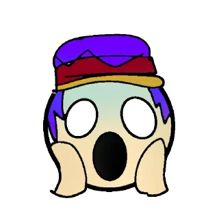 😱 emoji Ролка Telegram sticker 5 of 11