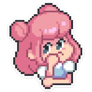 #️⃣ emoji Юмико | @Stick4Gram Telegram sticker 20 of 48