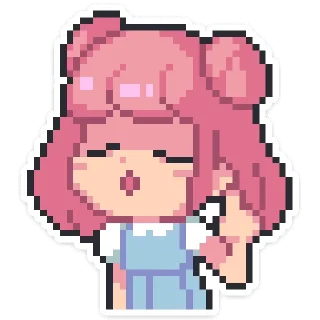 #️⃣ emoji Юмико | @Stick4Gram Telegram sticker 22 of 48