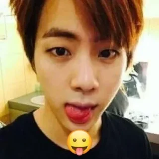 🤪 emoji смешнявка от @ssskstr @pinterest_to_stickerbot Telegram sticker 6 of 80