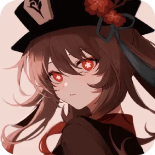 Sticker from хутао -> @animebotsa