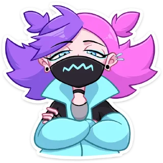 😒 emoji Ким (@TgSticker) Telegram sticker 4 of 48