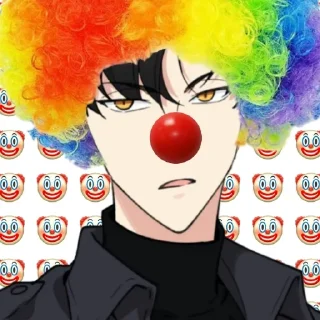 🤡 emoji коко явша Telegram sticker 22 of 47