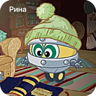 👍 emoji Смешарики Али Telegram sticker 10 of 56