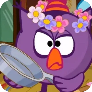 🤨 emoji Смешарики Али Telegram sticker 20 of 56