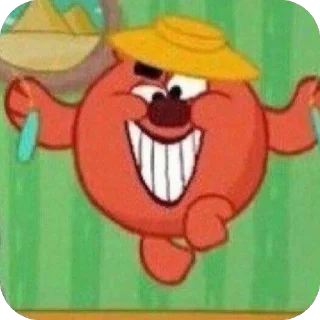 😁 emoji Смешарики Али Telegram sticker 18 of 56