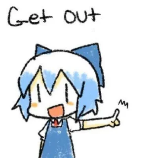 ❤️ emoji Тоухоу 😈 ➡️ @Ctikerubot Telegram sticker 10 of 50