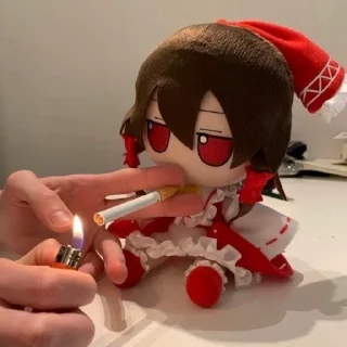 🚬 emoji Тоухоу 😈 ➡️ @Ctikerubot Telegram sticker 15 of 50