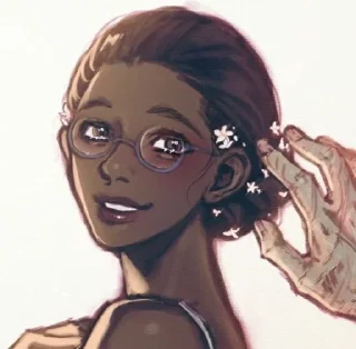 🌱 emoji Claudette Morel Telegram sticker 12 of 43